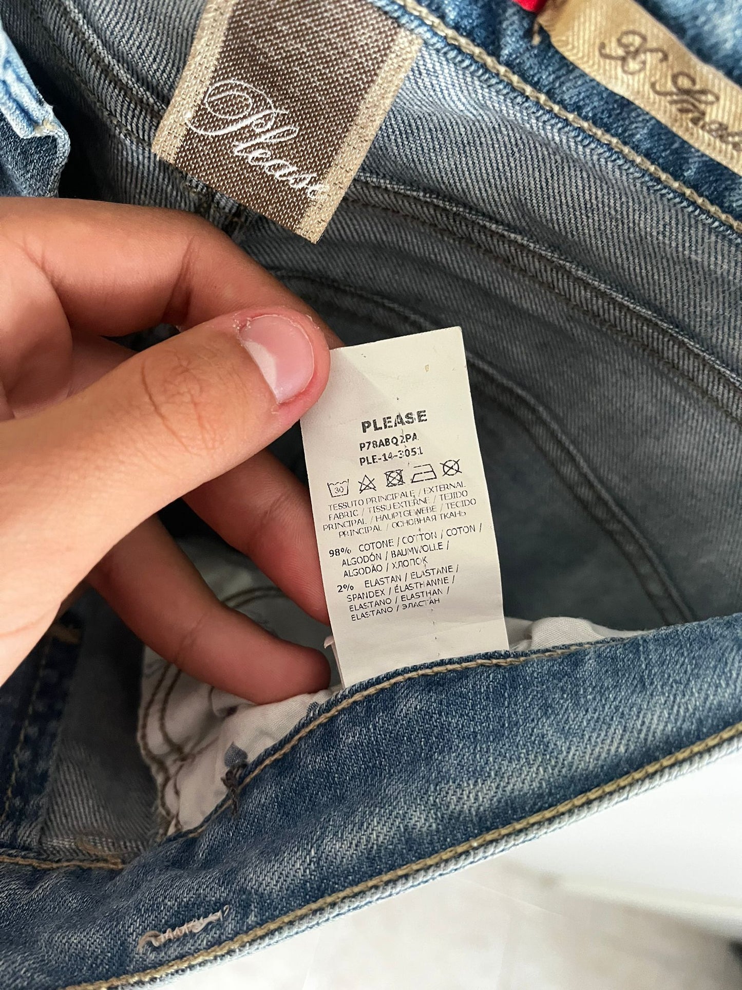 Jeans please