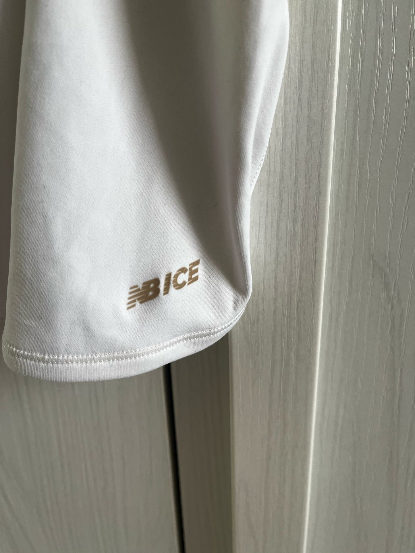 Canottiera da runner gialla/bianca taglia S New balance